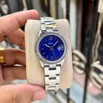 Luxury Fossil Scarlette Watch Silver Blue For Women (WS326) - stayhit.in