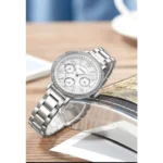 Luxury Fossil Tailor Watch Silver For Women (WS337) - stayhit.in