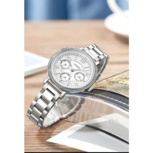 Luxury Fossil Tailor Watch Silver For Women (WS337) - stayhit.in