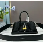 Luxury Givenchy Mini Antigona Handbag Black With Og Box For Women (LAB220) - stayhit.in