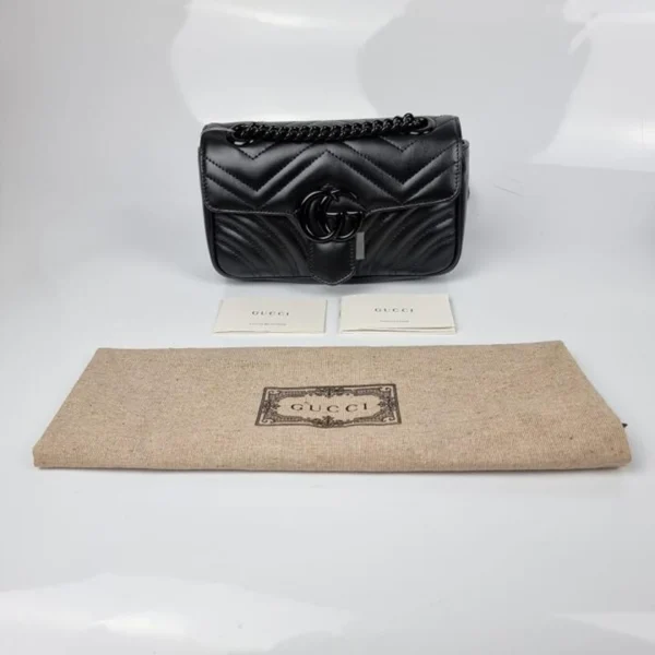 Luxury Gucci Gg Marmont Bag Black With Box For Women (BOT2787) - stayhit.in Luxury Gucci Gg Marmont Bag Black With Box For Women (BOT2787) - stayhit.in