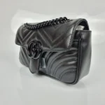 Luxury Gucci Gg Marmont Bag Black With Box For Women (BOT2787) - stayhit.in