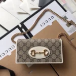 Luxury Gucci Horsebit Chain Crossbody Bag With Og Box For Women (BT263) - stayhit.in