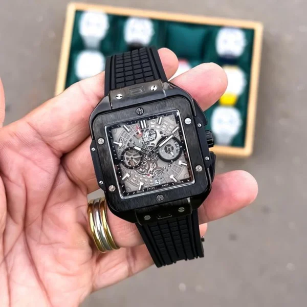 Luxury Hublot Watch Full Black For Men (BOT3955) - stayhit.in Luxury Hublot Watch Full Black For Men (BOT3955) - stayhit.in