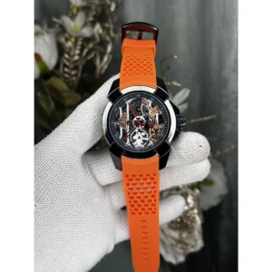 Luxury Jacob & Co. Watch Black Orange For Men (JH513) - stayhit.in