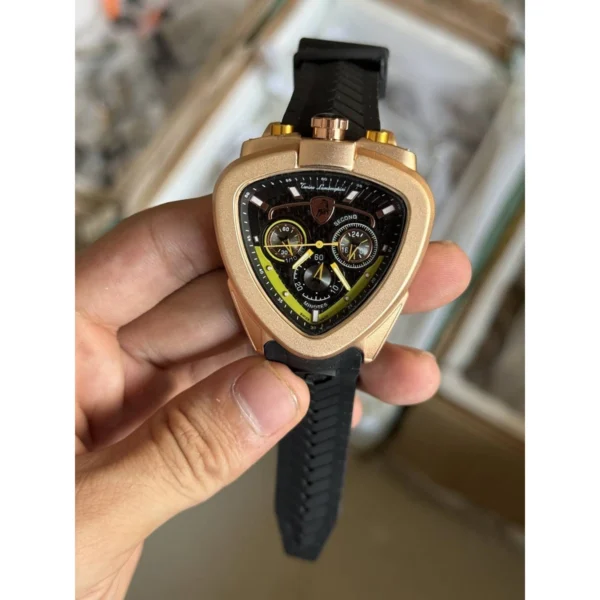 Luxury Lamborghini Chronograph Watch Black Strap For Men (SOS612) - stayhit.in Luxury Lamborghini Chronograph Watch Black Strap For Men (SOS612) - stayhit.in