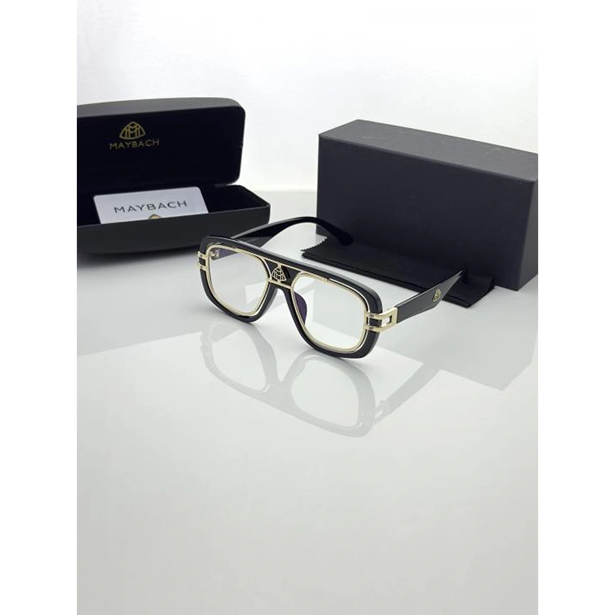 Luxury Maybach Sunglasses Golden Plano For Men (BOT3236) - stayhit.in Luxury Maybach Sunglasses Golden Plano For Men (BOT3236) - stayhit.in