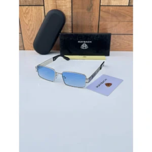 Luxury Maybach Sunglasses Silver Blue For Men (SOS371) - stayhit.in