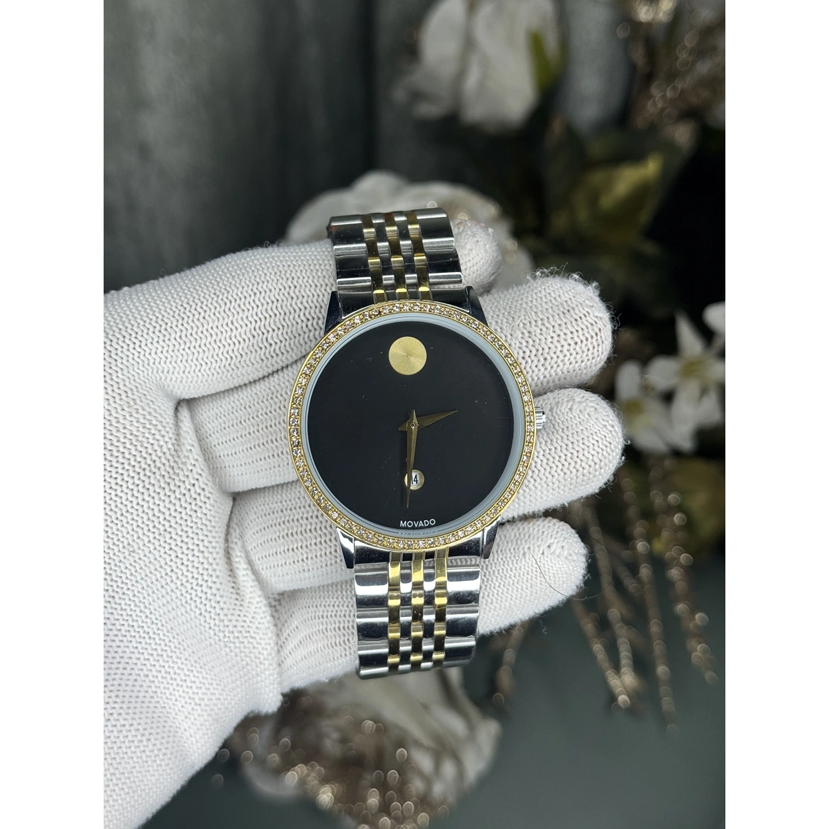 Luxury Movado Museum Watch Dual Black For Men (JH621) - stayhit.in Luxury Movado Museum Watch Dual Black For Men (JH621) - stayhit.in