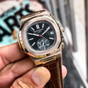 Luxury Patek Chrono Watch Rose Black For Men (JH509) - stayhit.in