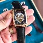 Luxury Patek Philippe Auto Watch Rose Black For Men (JH613) - stayhit.in