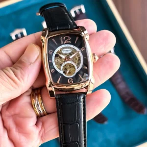 Luxury Patek Philippe Auto Watch Rose Black For Men (JH613) - stayhit.in