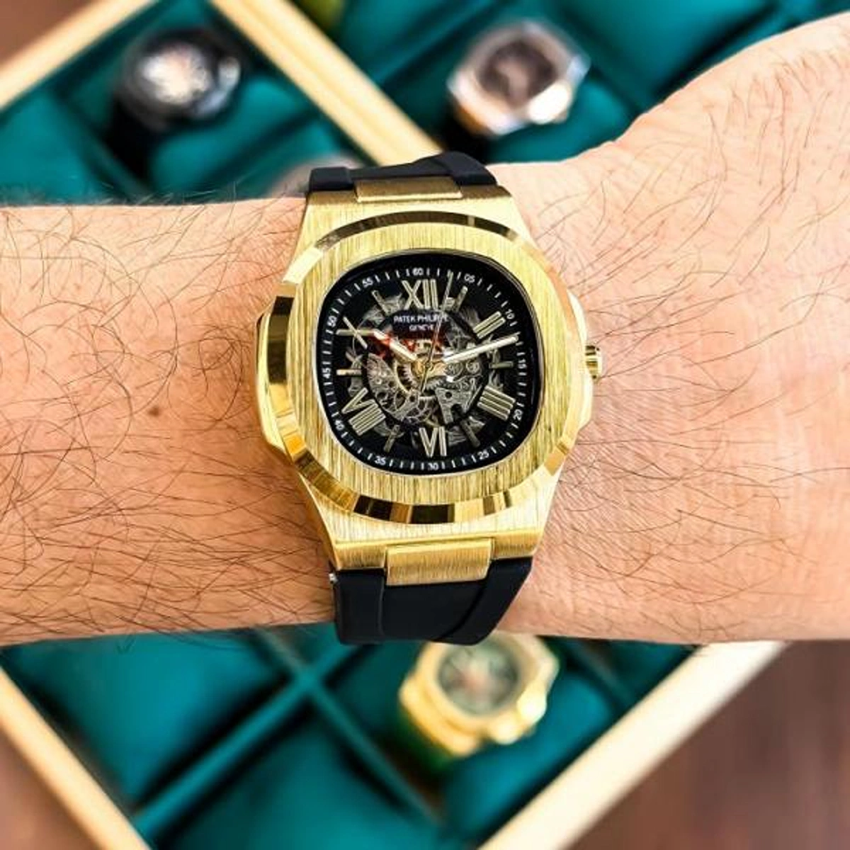 Luxury Patek Philippe Automatic Watch For Men (BOT3749) - stayhit.in Luxury Patek Philippe Automatic Watch For Men (BOT3749) - stayhit.in