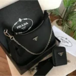Luxury Prada Bag Black With Og Box For Women (BOT4013) - stayhit.in