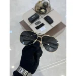 Luxury Prada Sunglasses Gold Black For Men (BOT3527) - stayhit.in