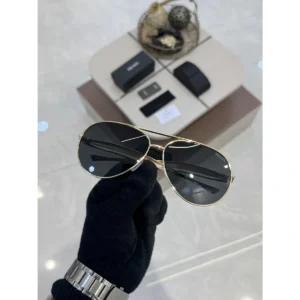 Luxury Prada Sunglasses Gold Black For Men (BOT3527) - stayhit.in