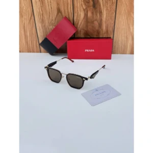 Luxury Prada Sunglasses Gold Brown For Men (SOS375) - stayhit.in