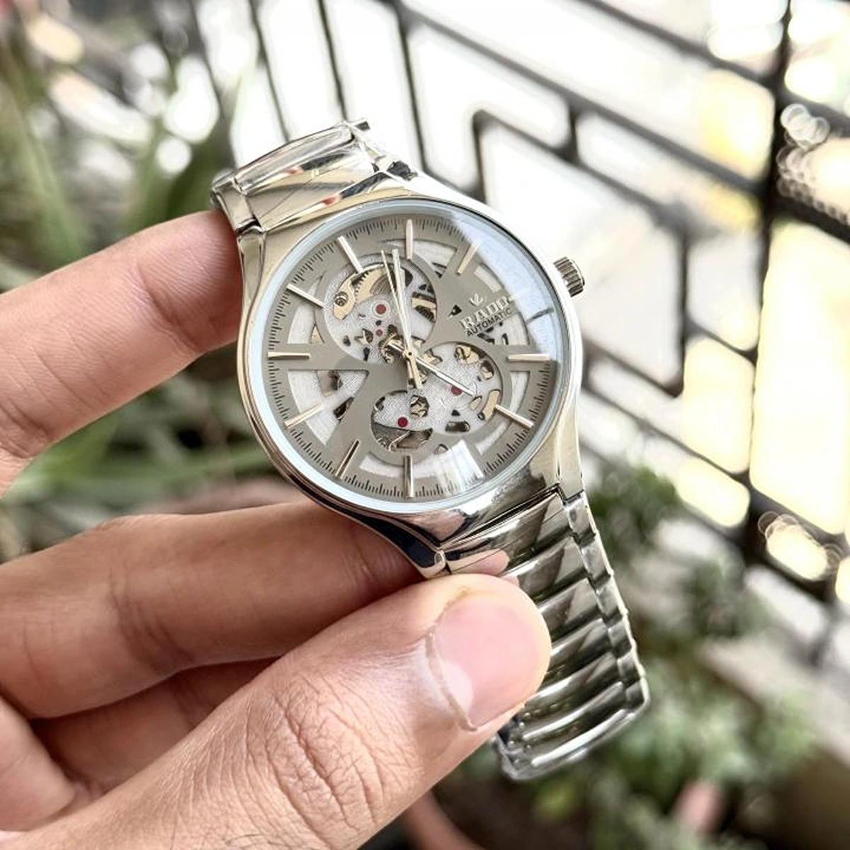 Luxury Rado Automatic Watch Chain Strap For Men (FGS137) - stayhit.in Luxury Rado Automatic Watch Chain Strap For Men (FGS137) - stayhit.in