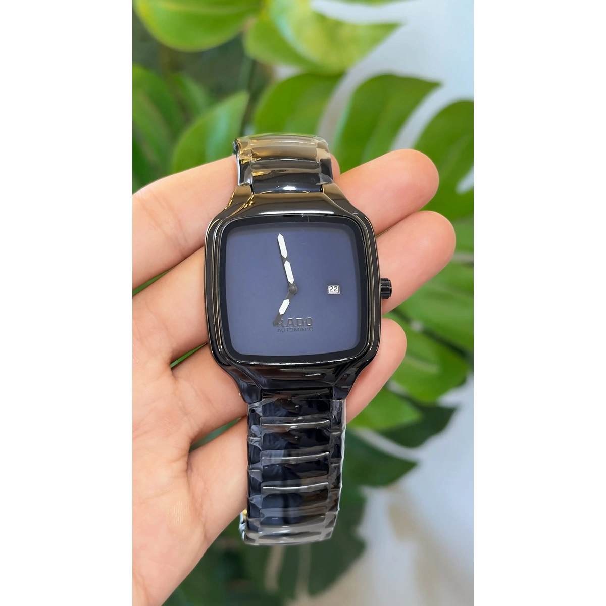 Luxury Rado True Square Watch Black Blue For Men (JH615) - stayhit.in Luxury Rado True Square Watch Black Blue For Men (JH615) - stayhit.in