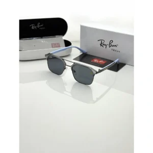 Luxury Rayban Sunglasses Blue Black For Men (SOS376) - stayhit.in