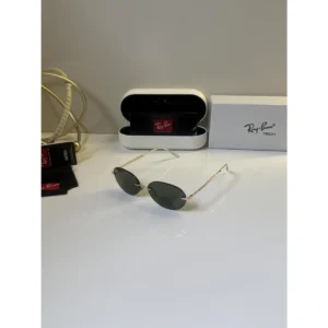 Luxury Rayban Sunglasses Gold Green For Men (BOT3485) - stayhit.in