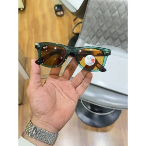 Luxury Rayban Sunglasses Olive Tiger Brown For Men (SOS373) - stayhit.in