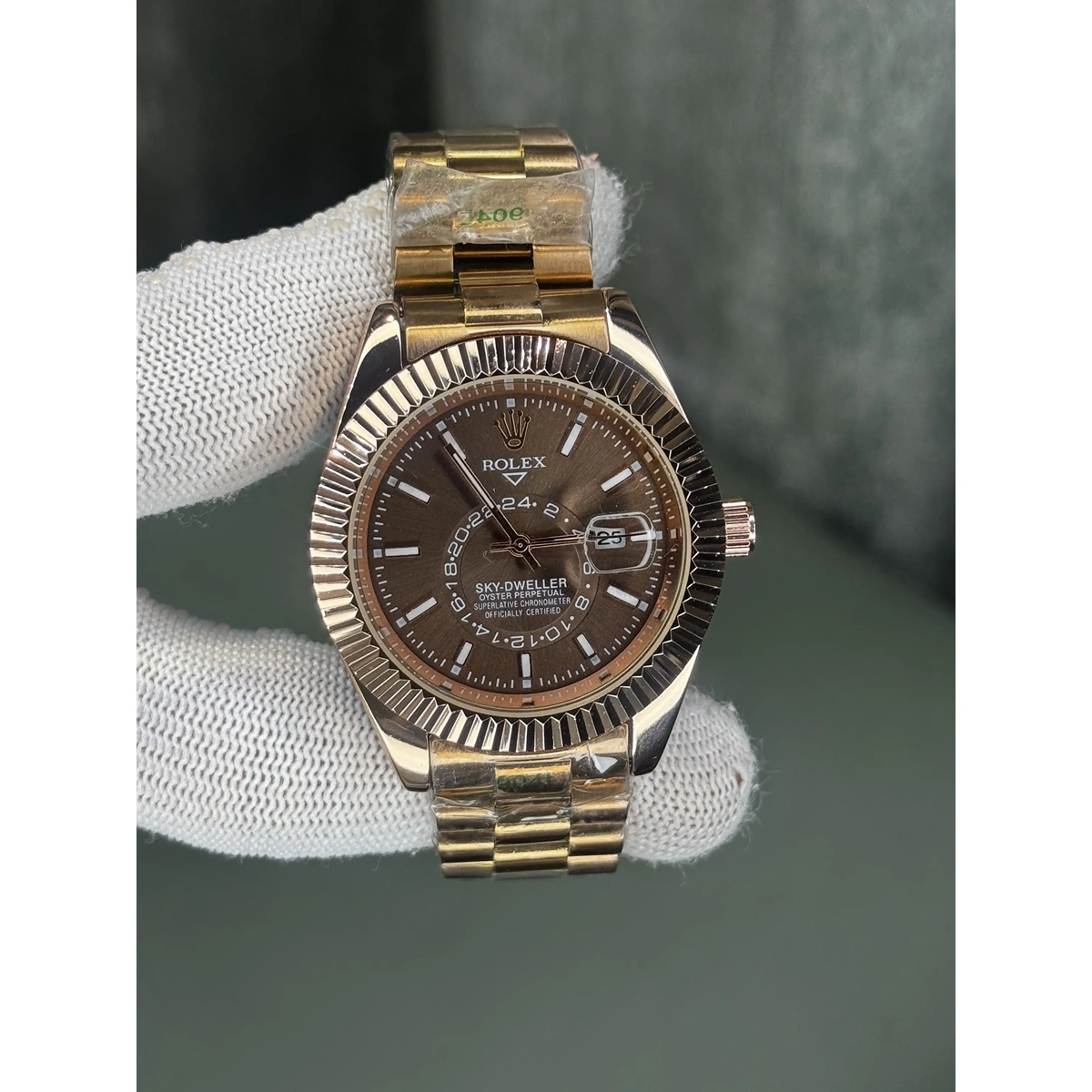 Luxury Rolex Sky Dweller Watch Copper Brown For Men (JH624) - stayhit.in Luxury Rolex Sky Dweller Watch Copper Brown For Men (JH624) - stayhit.in