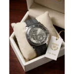 Luxury Seiko 5 Sports Automatic Watch Grey For Men (SOS46) - stayhit.in