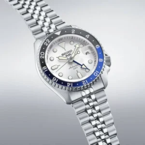 Luxury Seiko 5 Sports GMT Automatic Watch For Men (SOS616) - stayhit.in