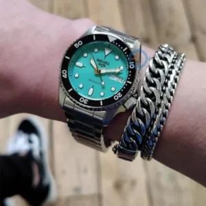 Luxury Seiko 5 Sports Watch Silver For Men (BOT3963) - stayhit.in