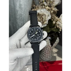 Luxury Seiko Chronograph Watch All Black For Men (JH620) - stayhit.in