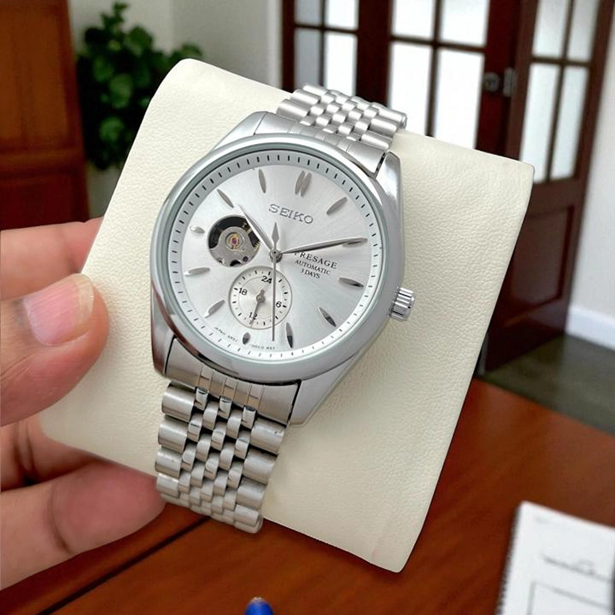 Luxury Seiko Presage Automatic Watch Open Back For Men (BOT3745) - stayhit.in Luxury Seiko Presage Automatic Watch Open Back For Men (BOT3745) - stayhit.in