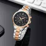 Luxury Sheen Casio Watch Two Tone For Women (JH748) - stayhit.in