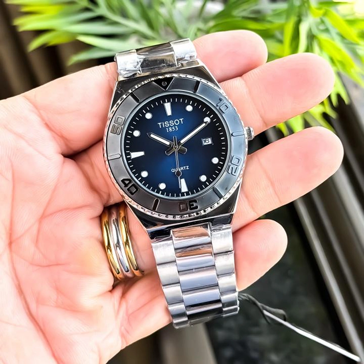 Luxury Tissot Watch Silver Blue For Men (FGS142) - stayhit.in Luxury Tissot Watch Silver Blue For Men (FGS142) - stayhit.in