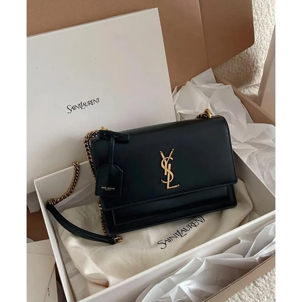 Luxury YSL Sunset Bag With Og Box For Women (SUP8215) - stayhit.in