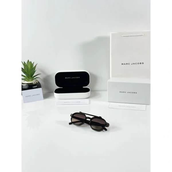 Marc Jacobs Sunglasses Flip Brown White For Men Marc Jacobs Sunglasses Flip Brown White For Men