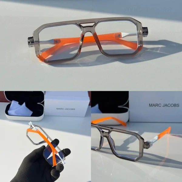 Marc Jacobs Sunglasses Grey Orange For Men Marc Jacobs Sunglasses Grey Orange For Men