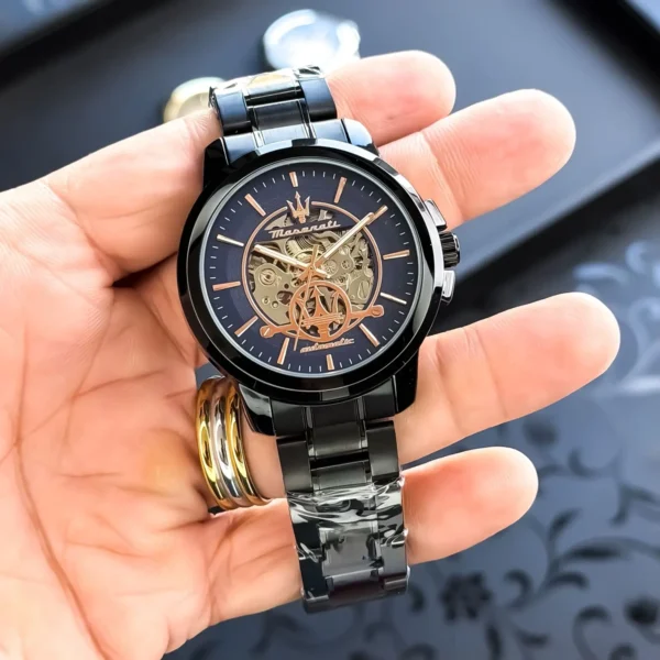 Maserati Watch Black Blue For Men Maserati Watch Black Blue For Men
