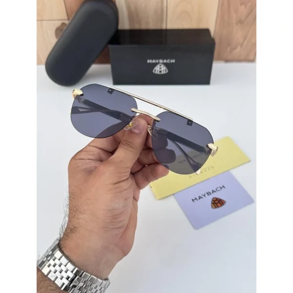 Maybach 3114 Sunglasses Gold Black For Men