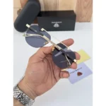 Maybach 3114 Sunglasses Gold Black For Men