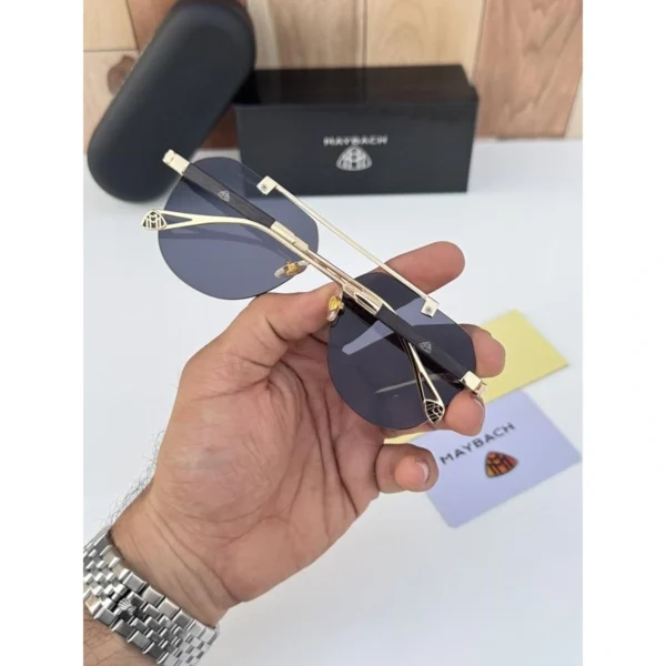 Maybach 3114 Sunglasses Gold Black For Men
