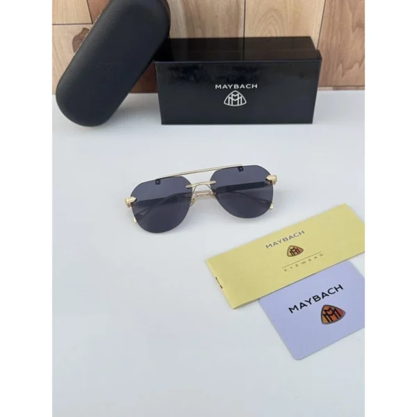 Maybach 3114 Sunglasses Gold Black For Men