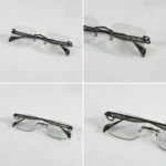 Maybach Gun Frame Sunglass Black Changing Glass For Men