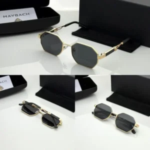 Maybach Sunglasses Golden Black For Men
