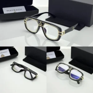 Maybach Sunglasses Golden Plano For Men