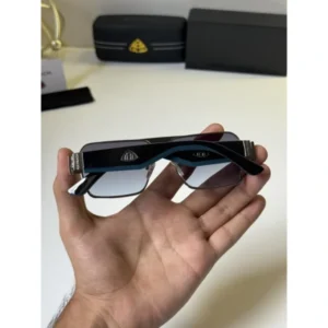 Maybach Sunglasses Silver Green For Men