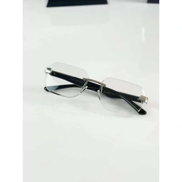 Maybach X Maybahe Frame Sunglasses Black Silver For Men Maybach X Maybahe Frame Sunglasses Black Silver For Men