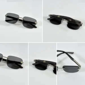Maybach X Maybahe Sunglasses Silver Black For Men