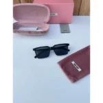 Miu Miu Sunglasses Black Gold For Men