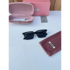 Miu Miu Sunglasses Black Gold For Men